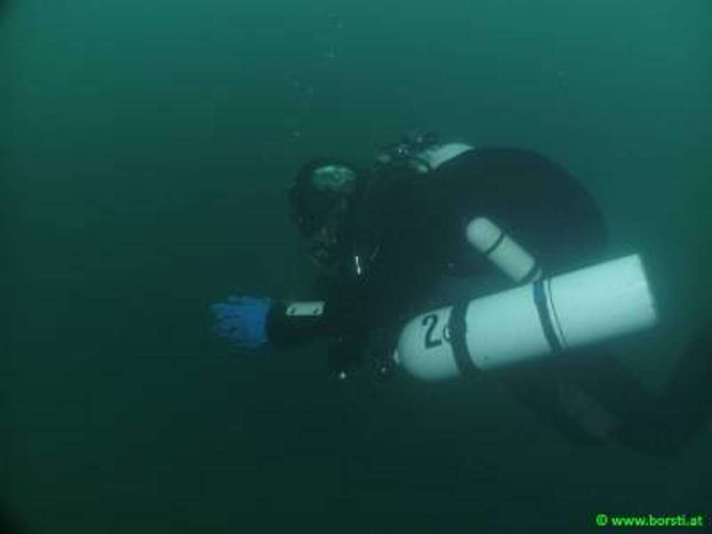 submarine at lake attersee austria