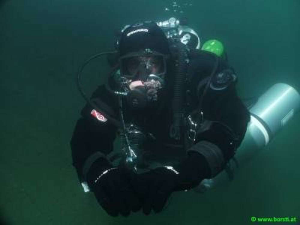 submarine at lake attersee austria