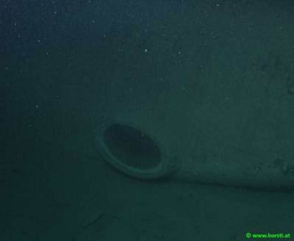submarine at lake attersee austria
