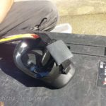 shrink tube over buckle