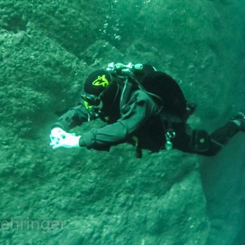 backmounted technical diver